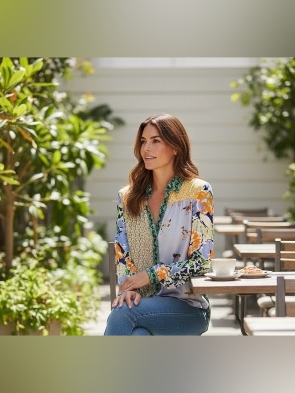 Anthropologie Maeve The Paz Buttondown Shirt Size XS